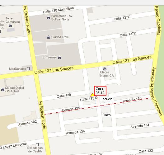 Urb. Los Sauces, Calle 135A, Casa 98-12